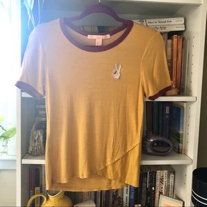 ❌DONATED❌Peace Out ✌️ Ringer Tee